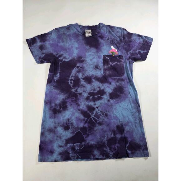 Ripndip Mens Nerm Psychedelic Tie Dye Tee Shirt Size S #28944 - Picture 1 of 5